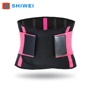เข็มขัดพยุงหลัง Shiwei สีดำ ชมพู ฟ้า ส้ม แบบรัดกระชับด้วยความร้อน สำหรับผู้ชาย ผู้หญิง ทุกฤดู - Product Image 2