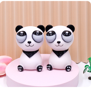 Jouet de décompression Panda attrayant avec musique, à presser et à pétrir, en plastique durable - Product Image 5
