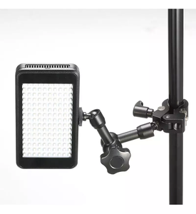 KALIOU Z019 Adaptador de doble bola multifunción de aleación de aluminio Magic Arms+ con soporte giratorio de 360° de <span class=keywords><strong>1</strong></span>/4'' y Super Clamp - Product Image 4