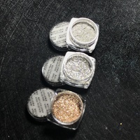 Nouveaux pigments métalliques perlés et diamantés, paillettes en vrac, poudre de pigment pour fard à paupières nacré