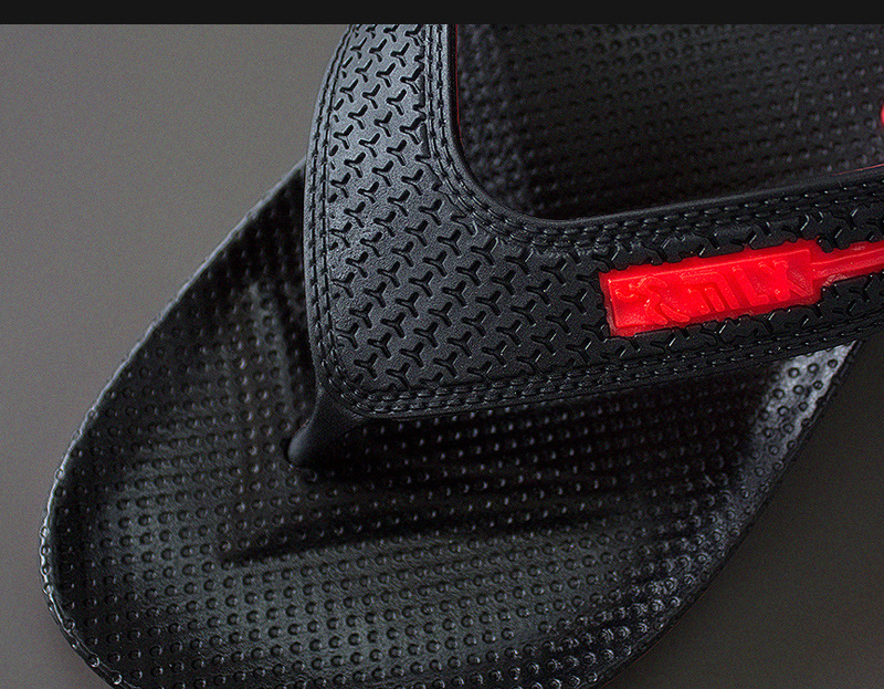 New Summer Men Beach Flip-flops Slippers PVC Non-slip Sandals Outdoor Casual Shoes