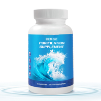 Supplément de Santé Naturel Oxyde de Magnésium Ozoné 90 Capsules pour Nettoyage du Côlon Soulagement Adoucissement des Selles
