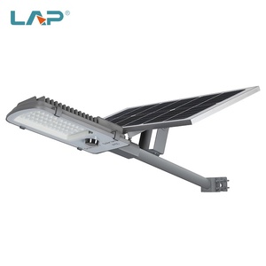 Vuelta de alta calidad a prueba de agua de alta lumen bridgelux ip65 luz solar led de <span class=keywords><strong>calle</strong></span> con cámara - Product Image 1