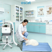 Système de réchauffement vétérinaire portable OSCAT EX-210V avec contrôle de la température pour les hôpitaux vétérinaires et les soins intensifs