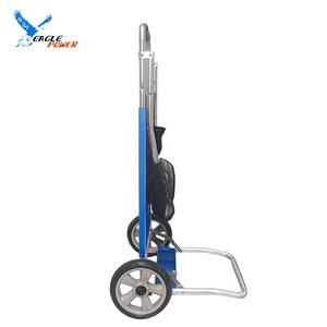 2 in 1 tragbarer <span class=keywords><strong>Trolley</strong></span> Cart Aluminium klappbarer Strand wagen für Picknick, Strand, Rasen, Sport im Freien - Product Image 5