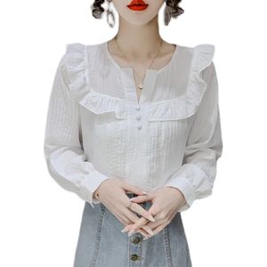 <span class=keywords><strong>เสื้อ</strong></span>ชีฟองแขนสั้นผู้หญิงสไตล์<span class=keywords><strong>เกาหลี</strong></span> ดีไซน์ทันสมัย รุ่นใหม่ ใส่แล้วดูผอมเพรียว - Product Image 4