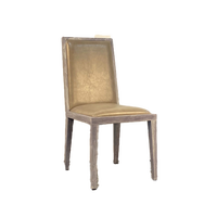 Ensemble de chaises de salle à manger en bois contemporain - Meubles commerciaux durables et imperméables CY399