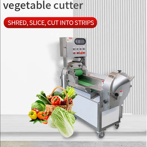 Máquina trituradora de zanahorias para cortar verduras de acero inoxidable para tiendas de verduras y plantas procesadoras de alimentos - Product Image 3
