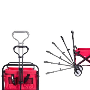 <span class=keywords><strong>Chariot</strong></span> de jardin pliable à 4 roues, <span class=keywords><strong>chariot</strong></span> de courses, <span class=keywords><strong>chariot</strong></span> à roulettes, brouette, <span class=keywords><strong>chariot</strong></span> à tirer - Product Image 2