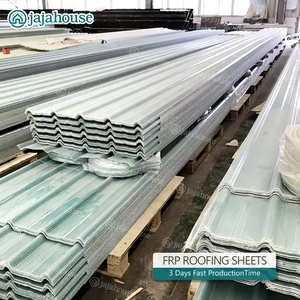 Feuilles ondulées UV-protégées <span class=keywords><strong>de</strong></span> lucarne <span class=keywords><strong>de</strong></span> FRP pour la feuille augmentée <span class=keywords><strong>de</strong></span> Frp <span class=keywords><strong>de</strong></span> flux léger - Product Image 1