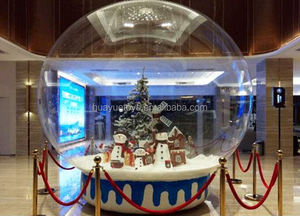 Beliebte Weihnachts show <span class=keywords><strong>Ball</strong></span> Show <span class=keywords><strong>Ball</strong></span> Werbung Aufblasbare Schneekugeln <span class=keywords><strong>Ball</strong></span> - Product Image 2