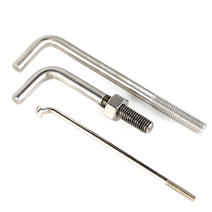 OEM Stainless Steel M6-M100 Hanger <strong>Bolt</strong> L Shape Roofing <strong>Hook</strong> <strong>Bolt</strong> J <strong>Bolt</strong> - Product Image 2