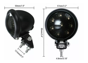 אור אחורי אוניברסלי 12V אדום <span class=keywords><strong>LED</strong></span> לאופנוע, אור בלם, איתות, אור לייזר לנהיגה, אור ערפל לאופנוע, ATV וקטנוע - Product Image 6