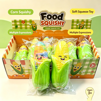 Super Offre : Jouet Squishy Maïs Ultra Doux à Presser, Texture Collante en PU, Remontée Lente, Adorable Maïs pour Filles et Garçons