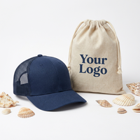 Gorras Trucker Richardson 112 de 6 Paneles con Malla Bordada y Cierre a Presión, Logotipo Personalizado, Gorras Trucker de Camuflaje de Algodón y Poliéster