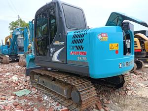 Excavadora Pequeña Kobelco SK75 de Segunda Mano Barata, 95% Nueva, Maquinaria de Construcción Hidráulica de Segunda Mano con Certificado CE y <span class=keywords><strong>EAP</strong></span> - Product Image 4