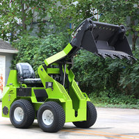 Mini chargeuse compacte Landward ST490R, chargeuse frontale compacte, chargeuse agricole à conduite assise de haute qualité fabriquée en Chine, livraison gratuite