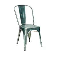 العتيقة الطراز الصناعي المستخدمة كرسي من الحديد مطعم بيسترو توليكس المعادن كرسي الطعام