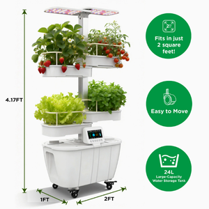 Máquina Hidropónica Inteligente en Oferta para Interiores, Comedores, Sistemas de Invernadero, Torre Hidropónica para Agricultura Inteligente, OEM - Product Image 3