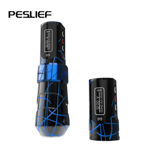 Nueva Pistola de Tatuaje Eléctrica Inalámbrica Profesional Peslief de 2000 mAh, Motor de Copa Hueca de 4 mm de Recorrido, 11000 RPM, Recargable con Batería de Litio - Product Image 2