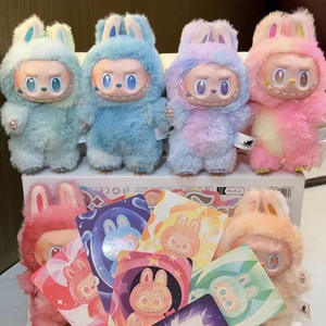ตุ๊กตา Labubu V3 พวงกุญแจ Labubu Mart คุณภาพสูง กล่องสุ่มมาการอง ตุ๊กตาขนนุ่ม มอนสเตอร์ Labubus La Bubu ของแท้ - Product Image 3