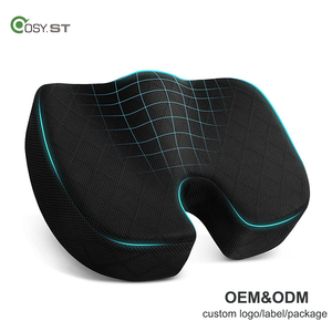 Cojín de Espuma Viscoelástica en Forma de U Personalizado para Silla, Alivio de Presión, Soporte para Coxis, Almohada de Asiento para Distribuidores - Product Image 1