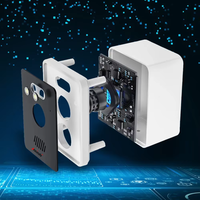 Caméra de surveillance WiFi compacte 3MP avec alerte audio intelligente, idéale pour la surveillance intérieure de la maison et la surveillance routière extérieure