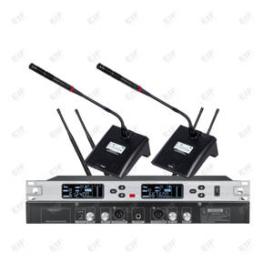 Micrófono Inalámbrico de Doble Canal MY-3500 con Batería AA, Banda de Frecuencia 610-670MHz, Conector XLR - Product Image 4