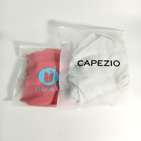Offre Spéciale impression personnalisée marque Logo mat vêtements paquet fermeture éclair givré fermeture éclair sacs en plastique pour le stockage de T-shirt étanche