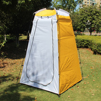 Cabine de douche et de toilettes portables pour camping et observation des oiseaux en extérieur, assemblée à la main, best-seller transfrontalier