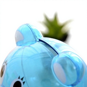 <span class=keywords><strong>Hucha</strong></span> Ecológica de Plástico en Forma de Oso/Cerdito para Niños, Suministro Directo de Fábrica, Personalizable con Logotipo OEM - Product Image 2