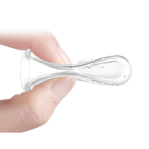 Cepillo de dientes de silicona para bebés, cepillo de dientes de dedo suave para entrenamiento de la dentición, cepillo de dientes de silicona para niños - Product Image 2