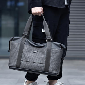 Sac de voyage de grande capacité pour courts séjours, sac de sport, sac de week-end à main, bagage en polyester, doublure en tissu, sac de sport - Product Image 3