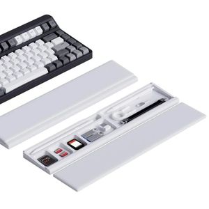 Reposamuñecas Ergonómico para Teclado, Almohadilla de Soporte Suave, Caja de Almacenamiento de Escritorio, Reposamuñecas para Oficina - Product Image 3