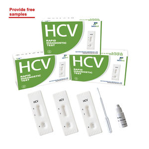 Melhores Kits de Teste Rápido HCV 1+2 Altamente Sensíveis PCR Teste Doméstico Dispositivo Manual de Plástico 99% de Precisão Sangue Total/Soro/Plasma ISO - Product Image 3