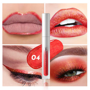 Femmes Multifonctionnel Liquide Lip Eye Gloss Non-Fading Lightweight Buildable Coverage rouge à lèvres - Product Image 2