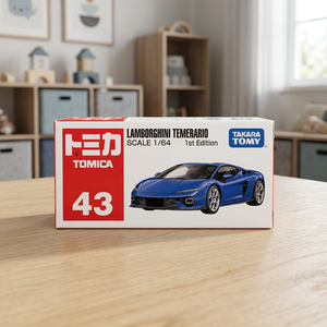 Voiture miniature Tomica Lamborghini Temerario à l'échelle 1/64, 1ère édition - Product Image 2