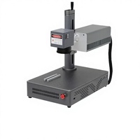 Marqueur laser UV refroidi par air FSHLASER 3W/5W, graveur de bureau mini haute rigidité pour bijoux et petites entreprises, garantie 1 an