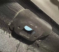 Pour Mustang S550, coffre arrière en fibre de carbone, becquet de coffre avec trou pour caméra pour Ford Mustang 2015-2022
