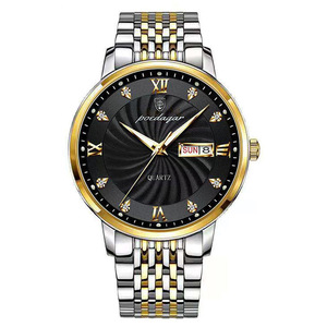 <span class=keywords><strong>Montre</strong></span> pour homme en acier inoxydable 827 à vente chaude, nouvelle mode, aiguilles lumineuses, <span class=keywords><strong>montre</strong></span> à quartz <span class=keywords><strong>automatique</strong></span> - Product Image 3