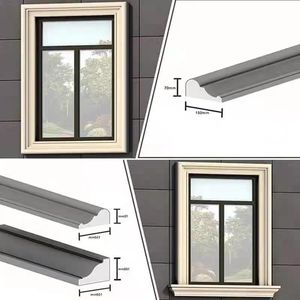 EPS Polystyrene bọt xi măng khung cửa sổ bê tông architrave mouldings - Product Image 4