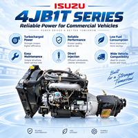 Moteur diesel pour véhicule ISU 4JB1T, 68 kW / 3600 tr/min, 93*102 mm, 4 cylindres, turbocompressé, pour pick-up, camionnette légère, SUV et fourgonnette