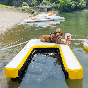 Rampa Inflable para Perros para Piscinas, Embarcaciones, Muelles, <span class=keywords><strong>Escalera</strong></span> para <span class=keywords><strong>Mascotas</strong></span> en el Agua, Plataforma Inflable para Perros, Rampa Flotante para Perros - Product Image 4