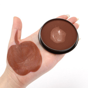 Peinture pour le visage et le corps à base d'eau noire et blanche 30G, gobelets de couleur pour maquillage de clown, scène, cinéma, cosplay, mime - Product Image 4
