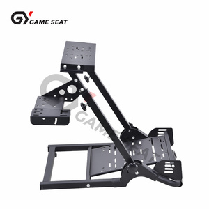 Simulateur de course GY057, cockpit de jeu de course, support de jeu de course, chaise pliable, support de volant de course en acier haute densité, support de volant de course professionnel - Product Image 1