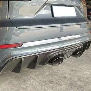 Modificación de Automóvil 9Y0 2018-2025, Parachoques Trasero de Fibra de Carbono, Difusor Trasero, Tubo de Escape para Cayenne Coupé - Product Image 3