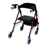 Le chariot de courses Déambulateur en carbone Assistant d'aide à la marche près de chez moi pour les personnes handicapées Déambulateur avec siège