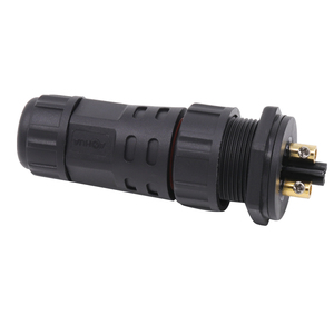 AOHUA-caja de empalme M25, <span class=keywords><strong>Conector</strong></span> de panel impermeable, <span class=keywords><strong>tipo</strong></span> de fijación de tornillo, ip67, <span class=keywords><strong>2</strong></span>, 3, 4, 5 pines - Product Image 2