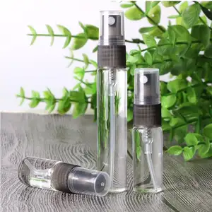 3ml 5ml 10ml Glas parfüm flasche Reise kosmetik behälter Zerstäuber leere Glass prüh flasche nachfüllbare flüssige Parfüm proben