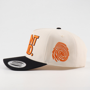 BSCI Factory Custom a Frame 5 Panel Polyester Hat 3D Embroidery Puff Logo Structured Dad Cap High Quality Baseball Cap - Product Image 4